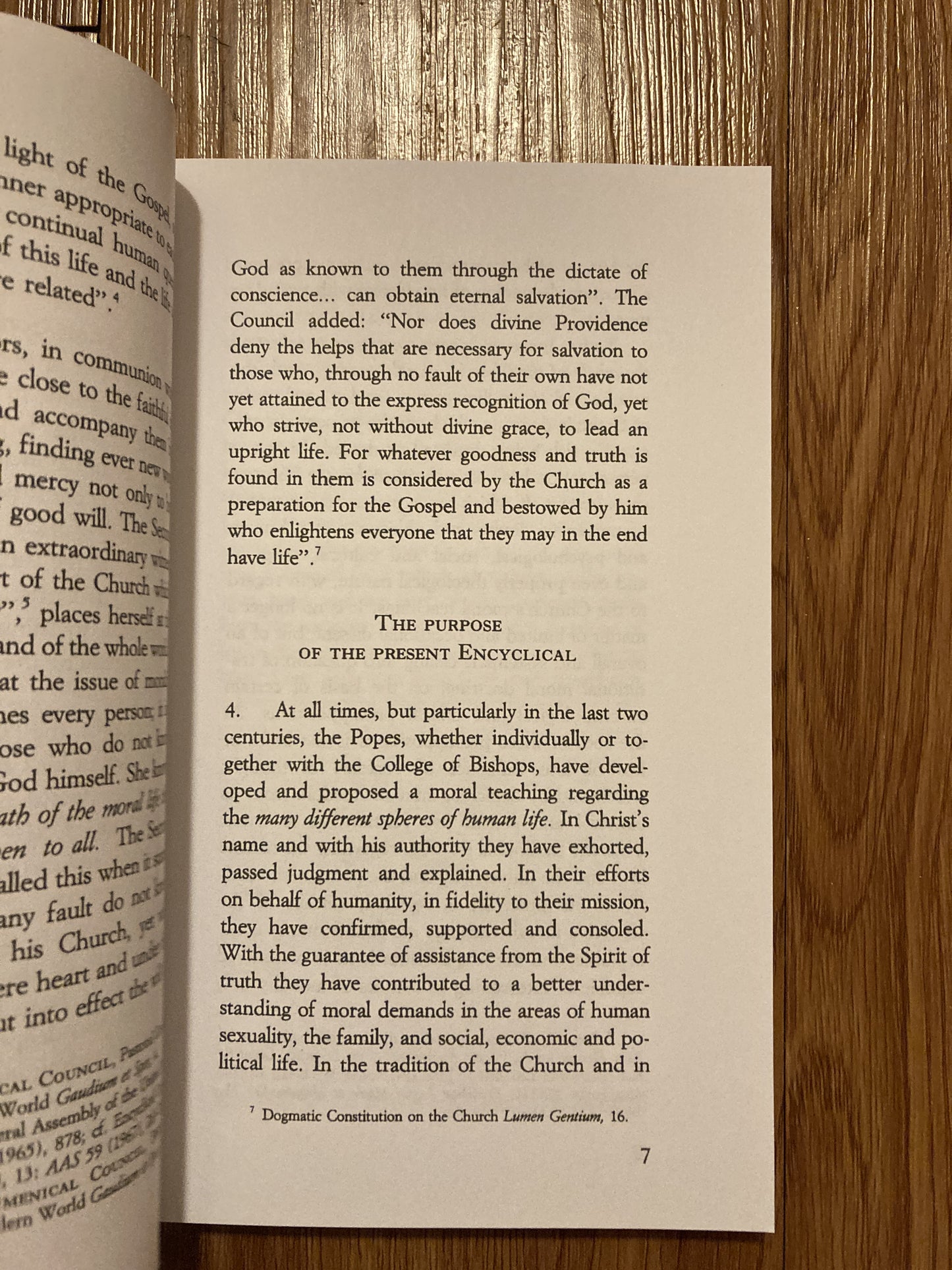The Splendor of Truth (Veritatis Splendor), Pope John Paul II