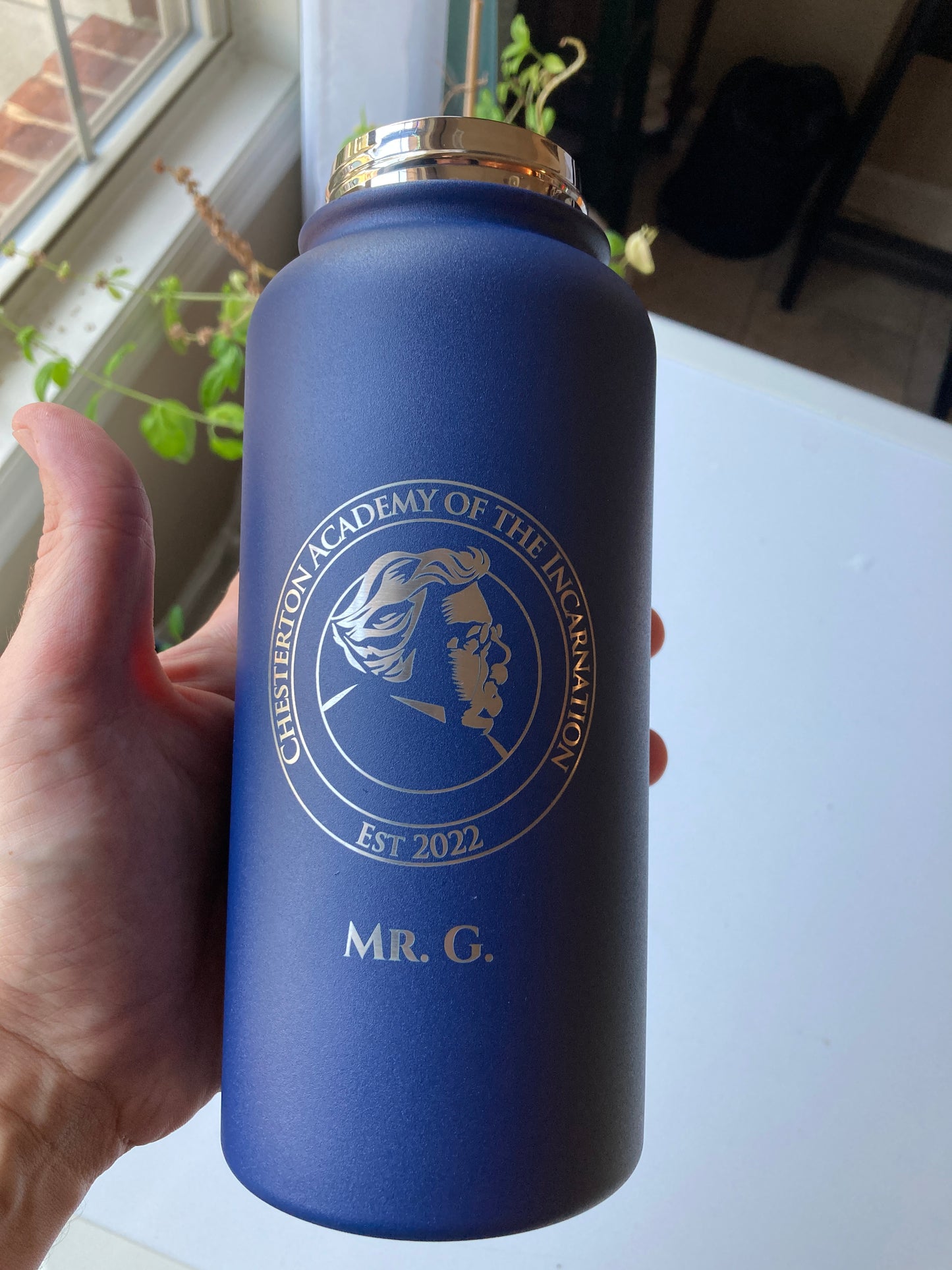 Personalized Chesterton Academy of the Incarnation Mug or Bottle