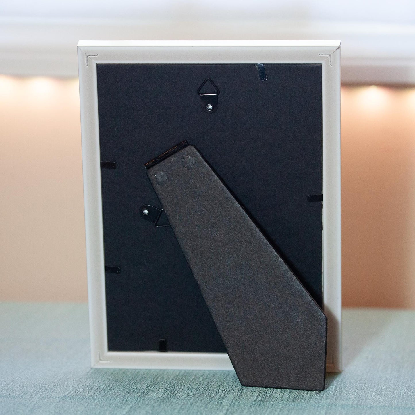 St. Michael the Archangel, Hand-Framed Original Design—Restored Antique Artwork—Gold Frame, Wall Decor, Spiritual Protection, 5x7 or 8x10