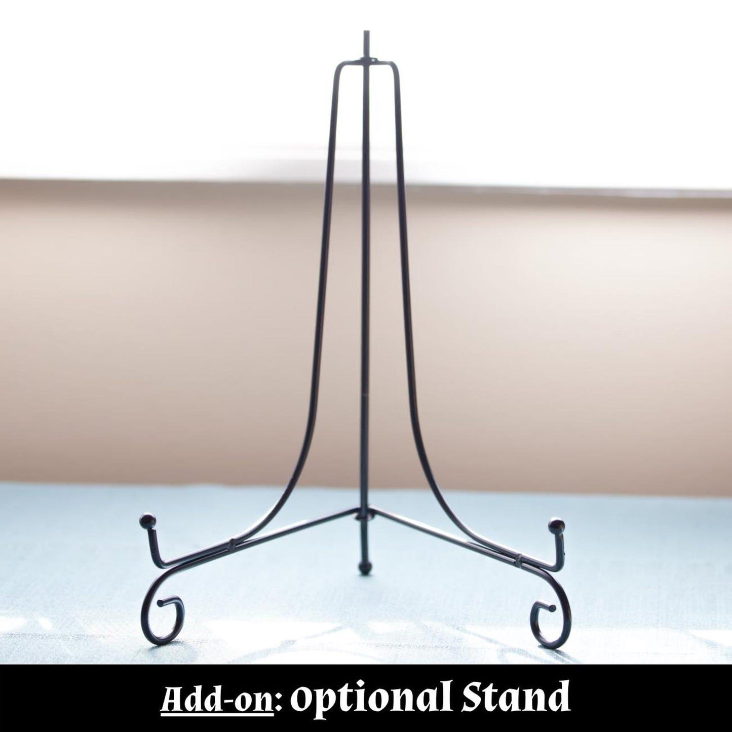 As For Me And My House, We Will Serve The LORD, Decorative Bamboo Cutting Board, 11" x 5" x 0.39" | Engraved in the USA | Catholic Living