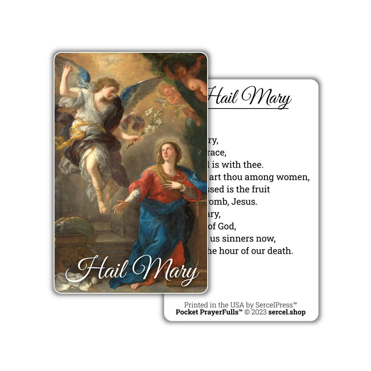 Catholic Starter Pack – 8 Essential Catholic Holy Cards — Pocket PrayerFulls™ | Uncompromising Holy Cards — Built to Last. Backed for Life