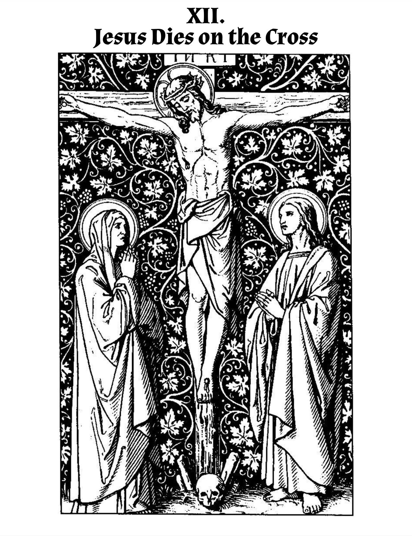 Printable Stations of the Cross PDF – 14 Classic Catholic Images + Stabat Mater – 8.5x11 Posters for Lent, Prayer, Study (Digital Download)