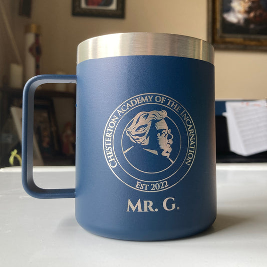 Personalized Chesterton Academy of the Incarnation Mug or Bottle