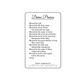 Divine Praises: Pocket PrayerFulls™ | Durable Wallet Prayer Cards | Catholic Prayers