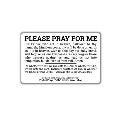 I am a Catholic - Our Lady of Perpetual Help - In Case of Emergency Please Call a Priest | Pocket PrayerFulls™ | Uncompromising Holy Cards