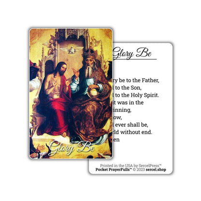 Catholic Starter Pack – 8 Essential Catholic Holy Cards — Pocket PrayerFulls™ | Uncompromising Holy Cards — Built to Last. Backed for Life