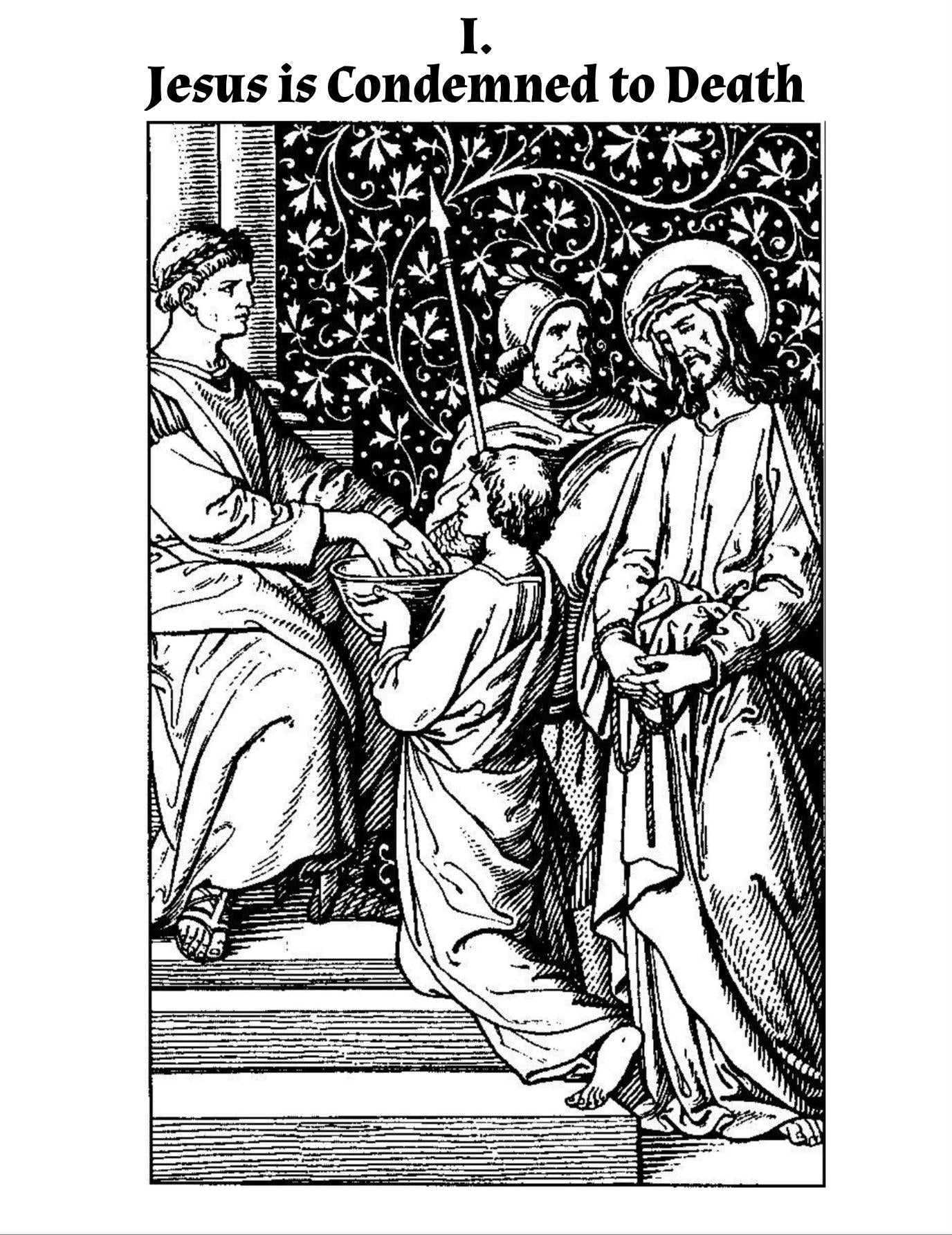 Printable Stations of the Cross PDF – 14 Classic Catholic Images + Stabat Mater – 8.5x11 Posters for Lent, Prayer, Study (Digital Download)