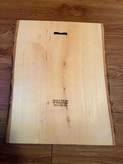 Prayer of Husband and Wife, 12 x 16 inch Laser-Engraved Wood Wall Art, Large, Engraved in the USA, Catholic Living