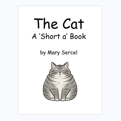 Early Decodable Reader Phonics Book PDF – Learn to Read for Kids – Short Vowels - Simple CVC Sentences – PreK, K, 1st – Instant Download