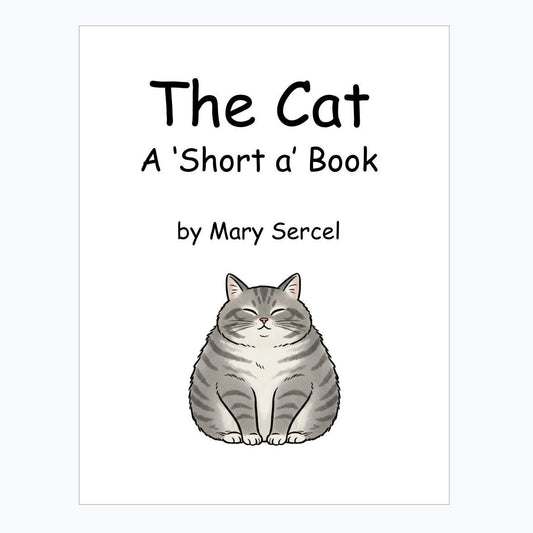 Early Decodable Reader Phonics Book PDF – Learn to Read for Kids – Short Vowels - Simple CVC Sentences – PreK, K, 1st – Instant Download