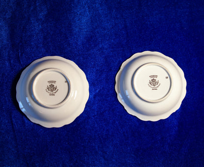 Vintage Schumann Arzberg Platinum Elegance Set of 4 Bread and Butter Plates 6.25 in.