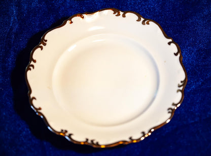 Vintage Schumann Arzberg Platinum Elegance Set of 4 Bread and Butter Plates 6.25 in.