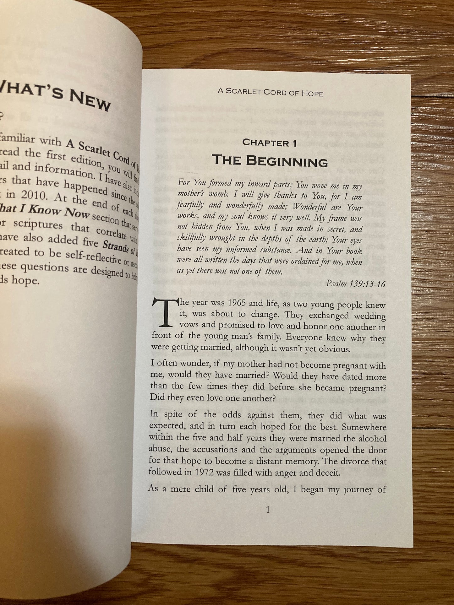A Scarlet Cord of Hope: Updated & Expanded, Sheryl Griffin