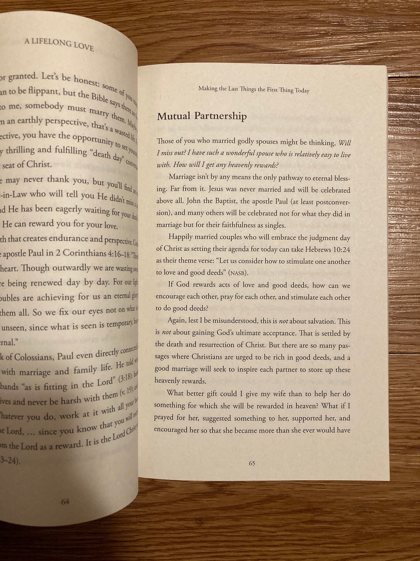 A Lifelong Love: How to Have Lasting Intimacy, Friendship