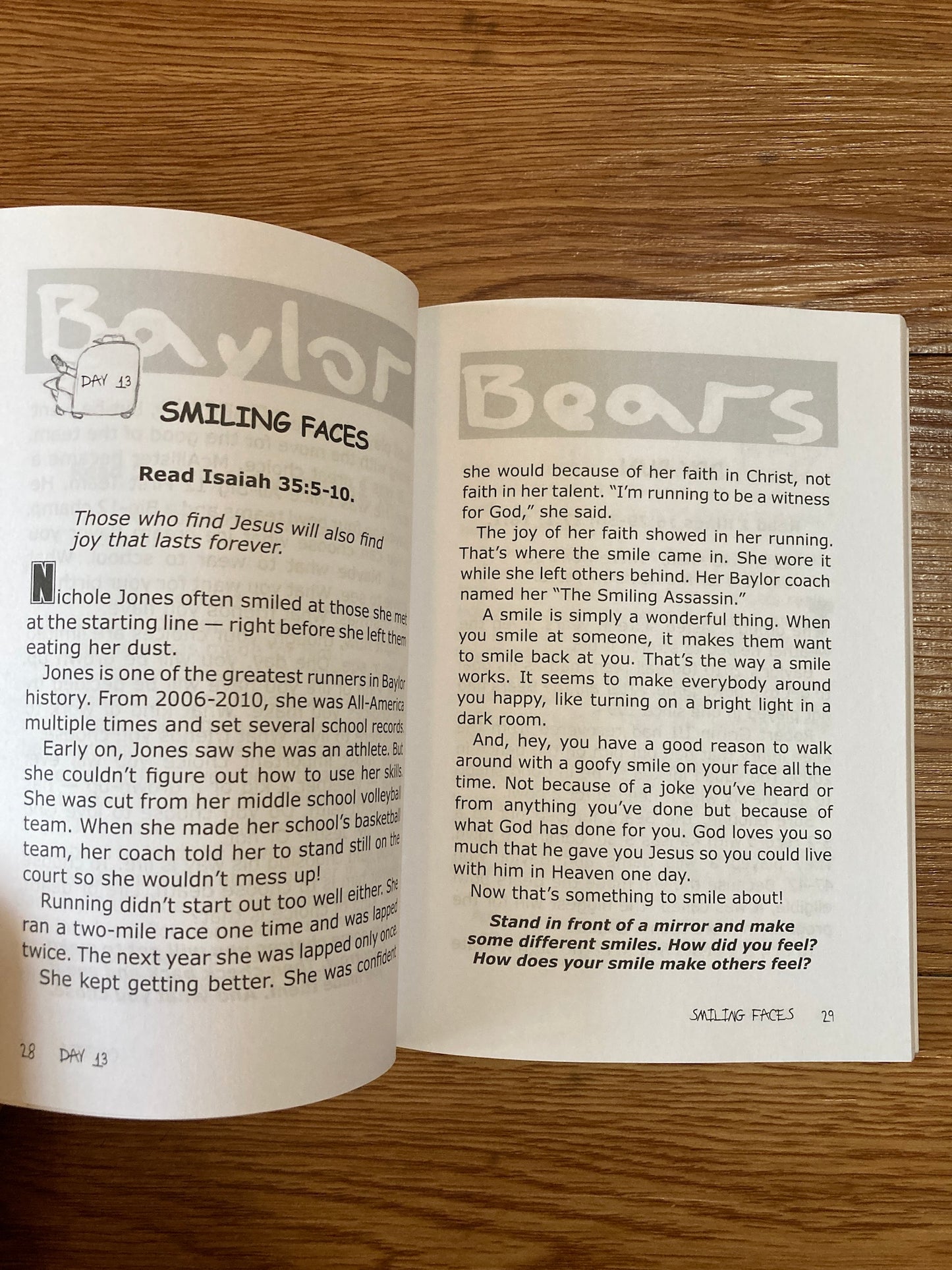 Daily Devotions for Die-Hard Kids Baylor Bears, Ed McMinn