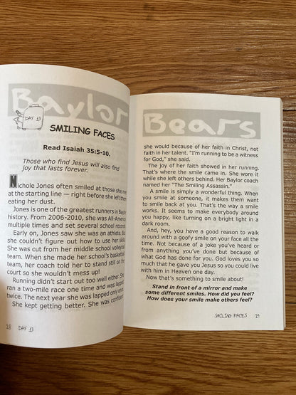 Daily Devotions for Die-Hard Kids Baylor Bears, Ed McMinn